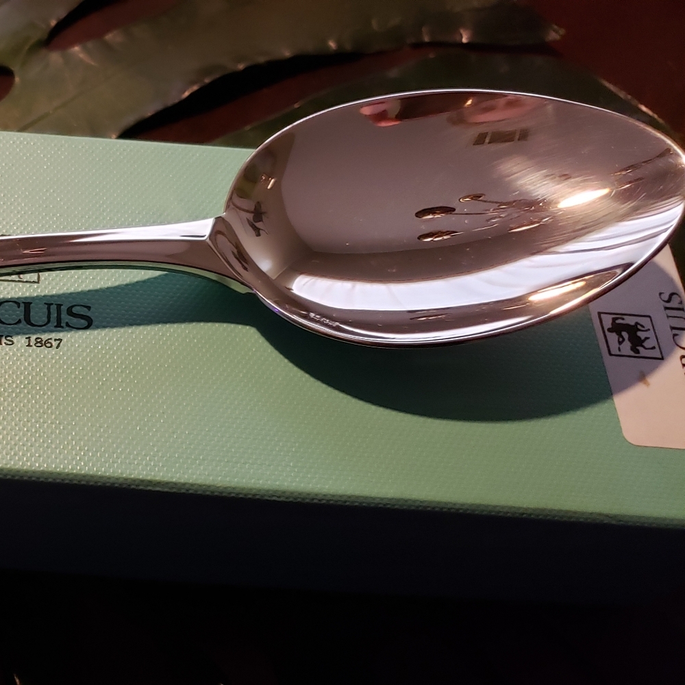 Ercuis Citeaux Silver-plated Serving Spoon